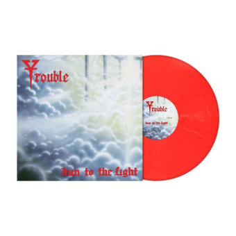 TROUBLE Run to the Light LP RED WHITE MARBLED [VINYL 12"]